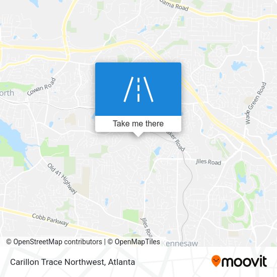 Mapa de Carillon Trace Northwest