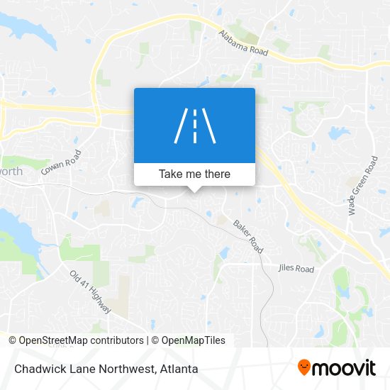 Mapa de Chadwick Lane Northwest