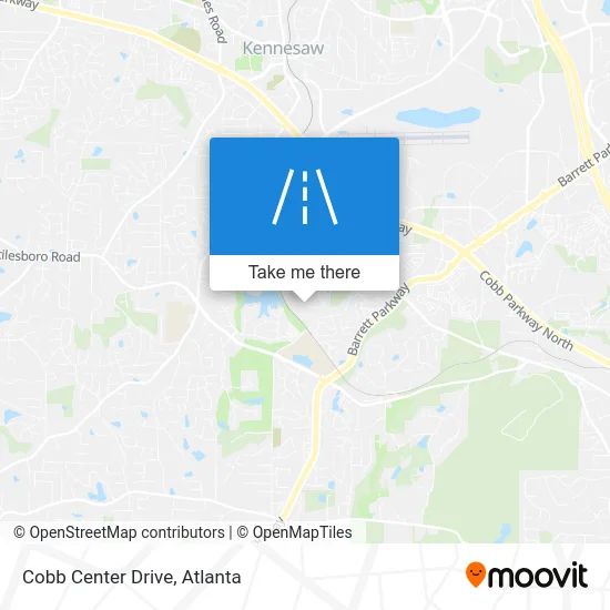 Cobb Center Drive map