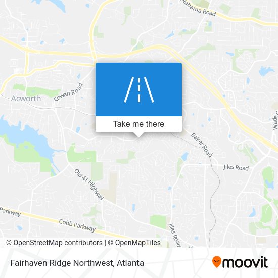 Mapa de Fairhaven Ridge Northwest
