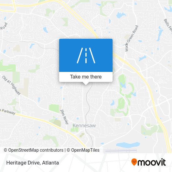 Mapa de Heritage Drive
