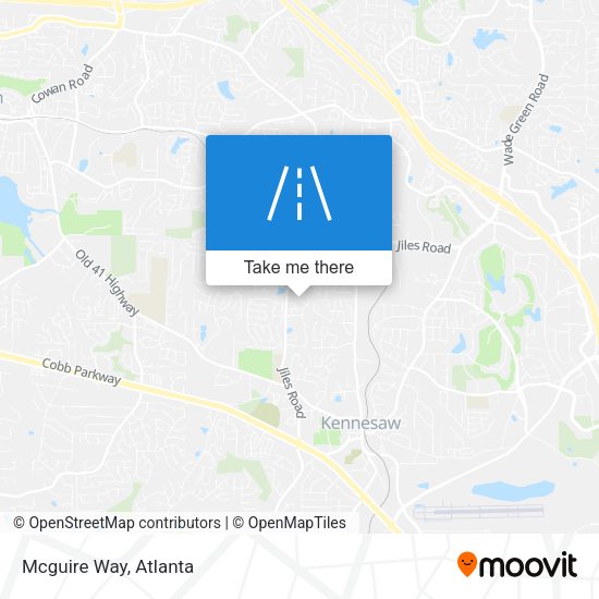 Mcguire Way map