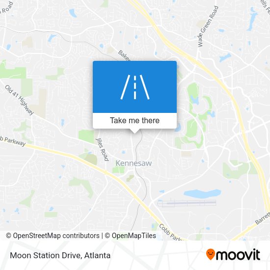 Mapa de Moon Station Drive