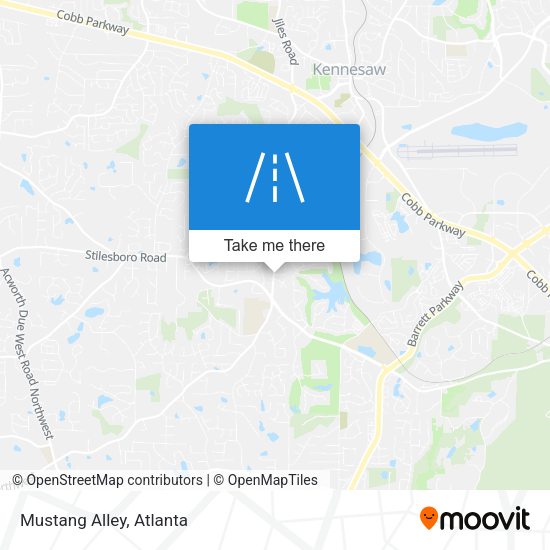 Mapa de Mustang Alley