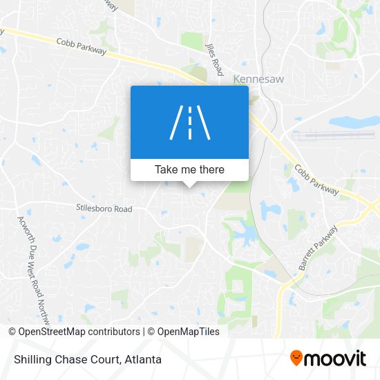 Mapa de Shilling Chase Court