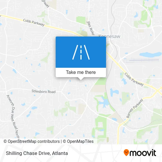 Shilling Chase Drive map