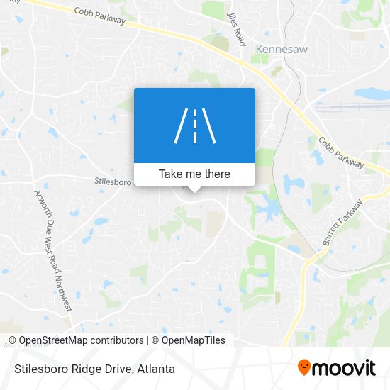 Stilesboro Ridge Drive map