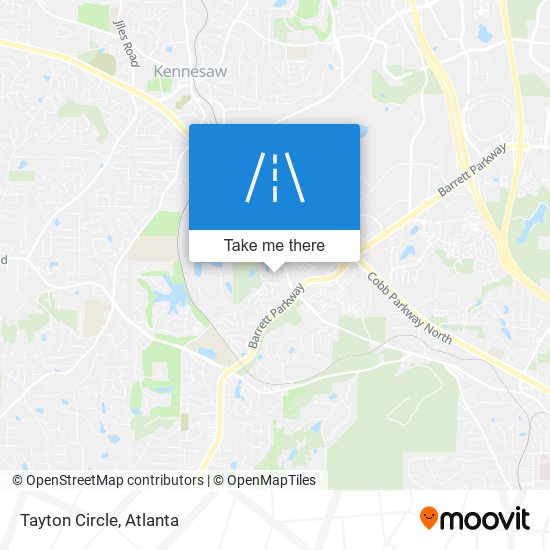 Mapa de Tayton Circle