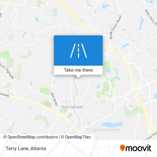 Mapa de Terry Lane