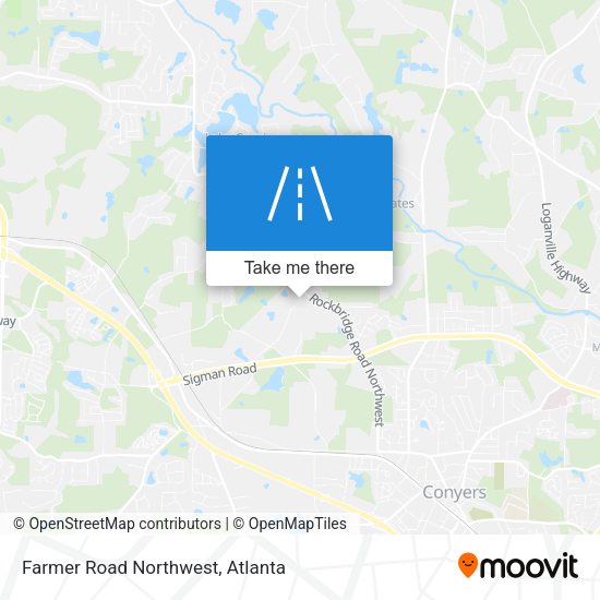 Mapa de Farmer Road Northwest
