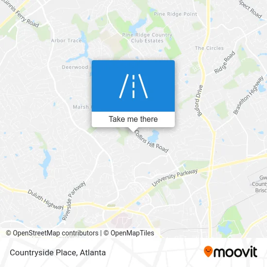 Countryside Place map