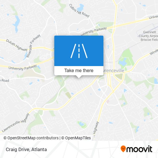 Craig Drive map