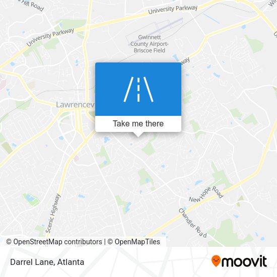 Mapa de Darrel Lane