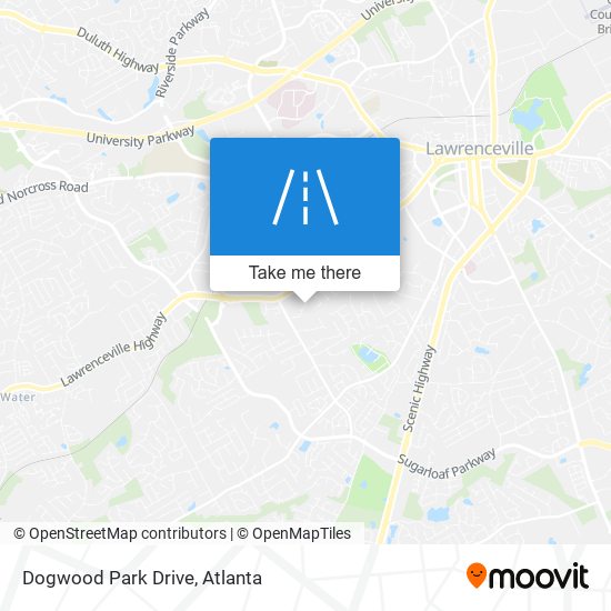 Mapa de Dogwood Park Drive