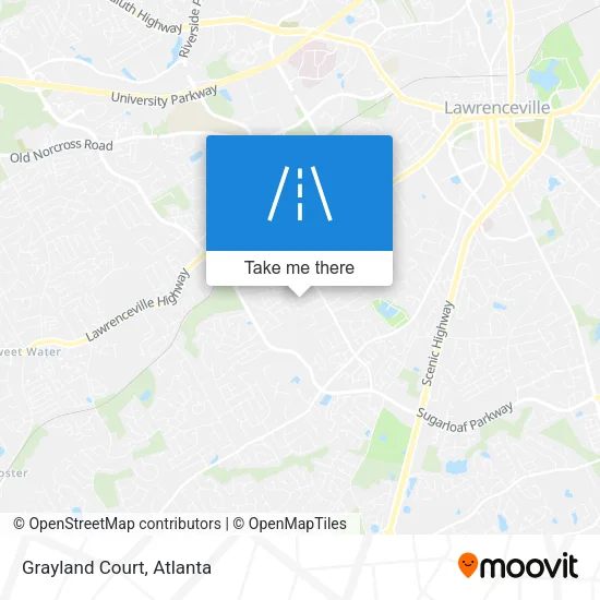 Grayland Court map