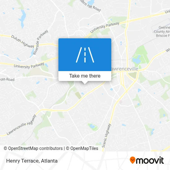 Henry Terrace map