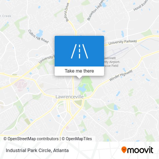 Industrial Park Circle map