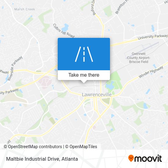Maltbie Industrial Drive map