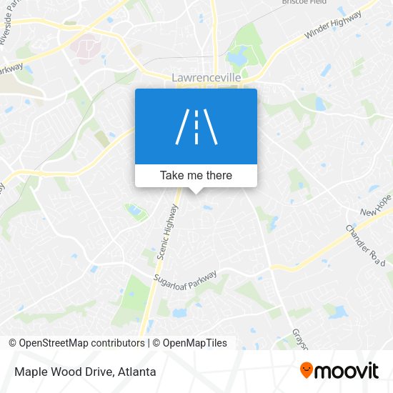 Mapa de Maple Wood Drive