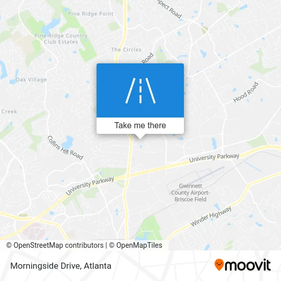 Morningside Drive map