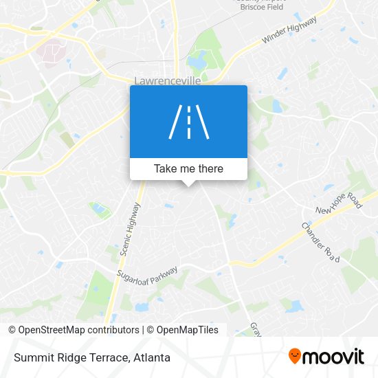 Mapa de Summit Ridge Terrace