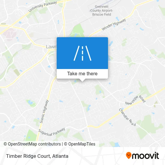 Timber Ridge Court map