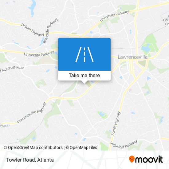 Mapa de Towler Road