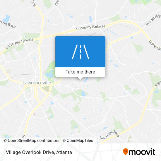 Mapa de Village Overlook Drive