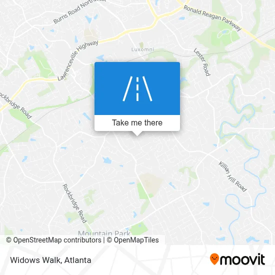 Widows Walk map