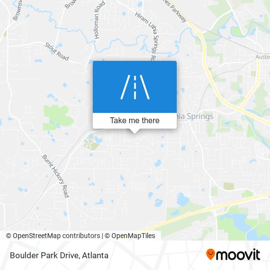 Mapa de Boulder Park Drive