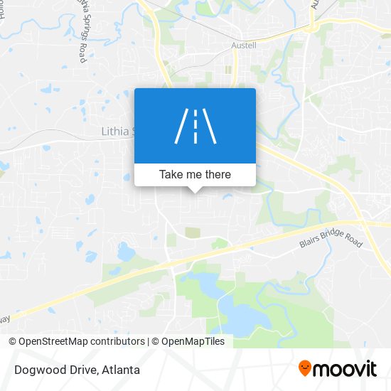 Dogwood Drive map