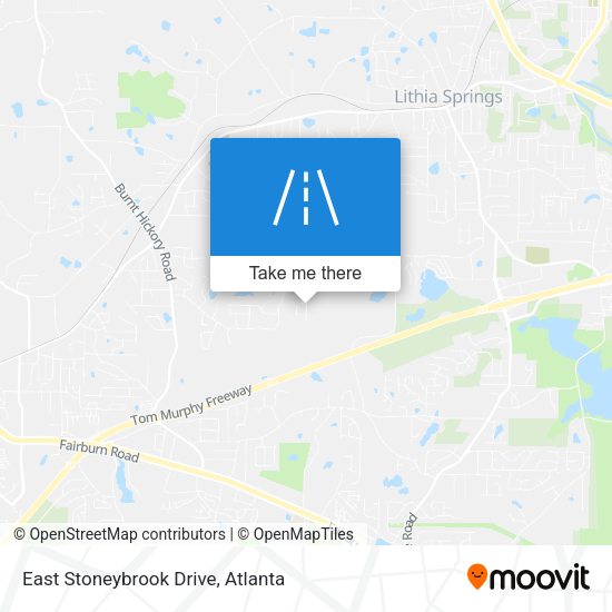 East Stoneybrook Drive map