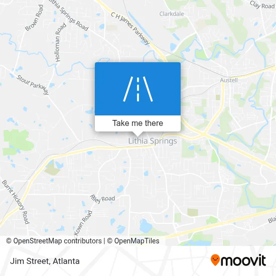Jim Street map