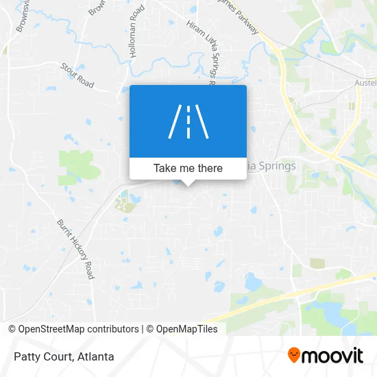 Patty Court map