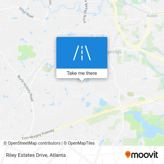 Riley Estates Drive map