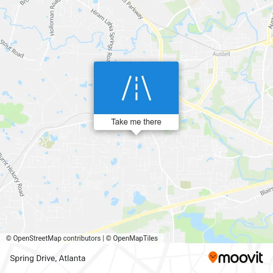 Spring Drive map