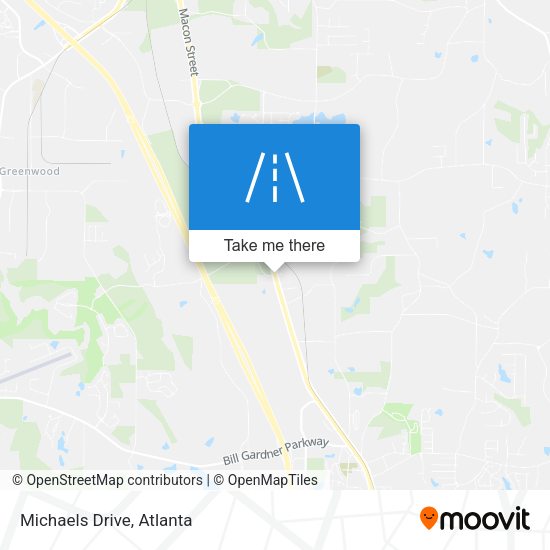 Mapa de Michaels Drive