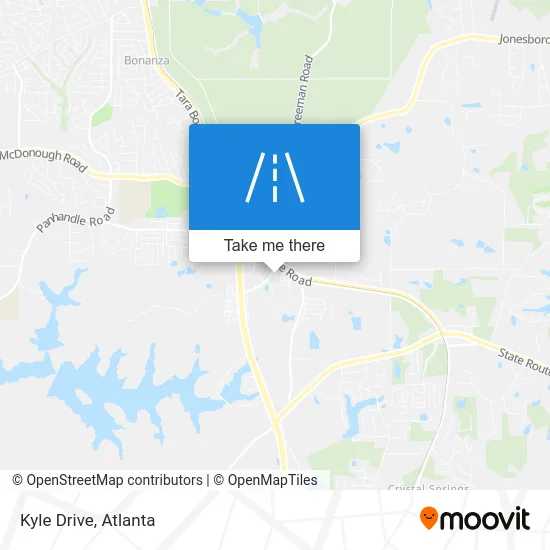 Kyle Drive map