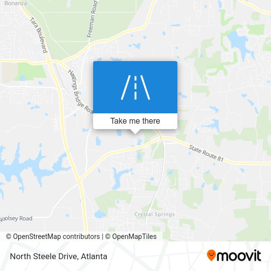Mapa de North Steele Drive