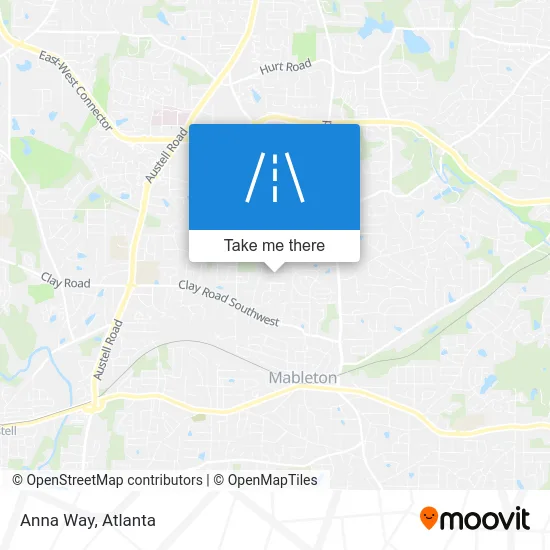 Anna Way map