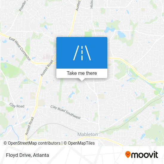 Floyd Drive map
