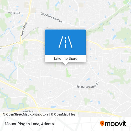 Mount Pisgah Lane map