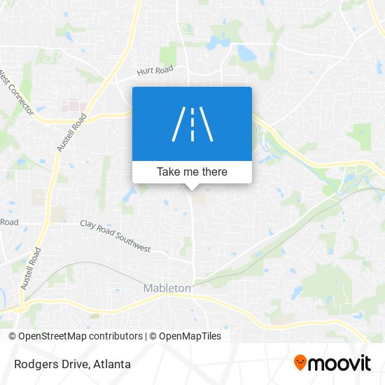 Mapa de Rodgers Drive