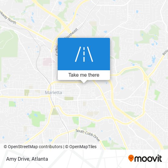 Amy Drive map