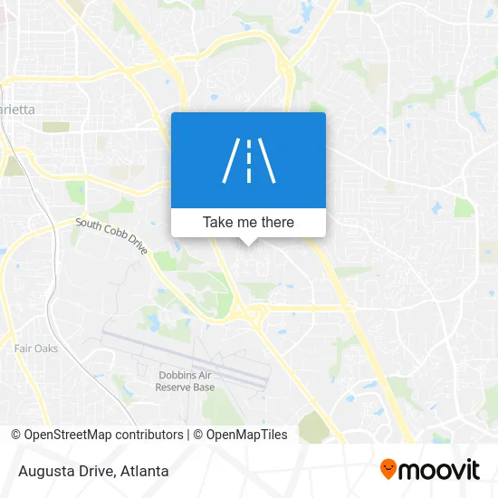Augusta Drive map
