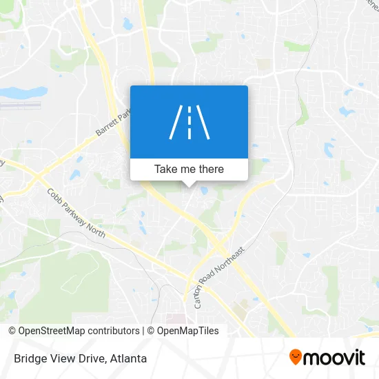 Bridge View Drive map