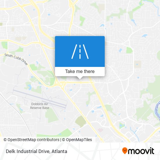 Delk Industrial Drive map