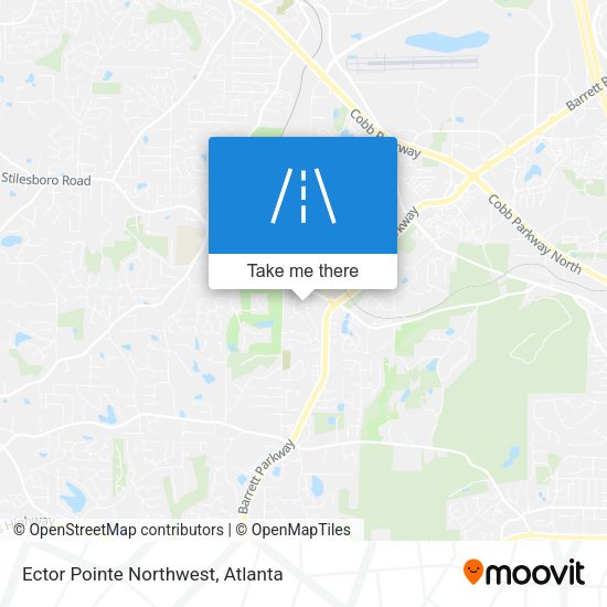 Mapa de Ector Pointe Northwest