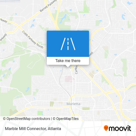 Mapa de Marble Mill Connector