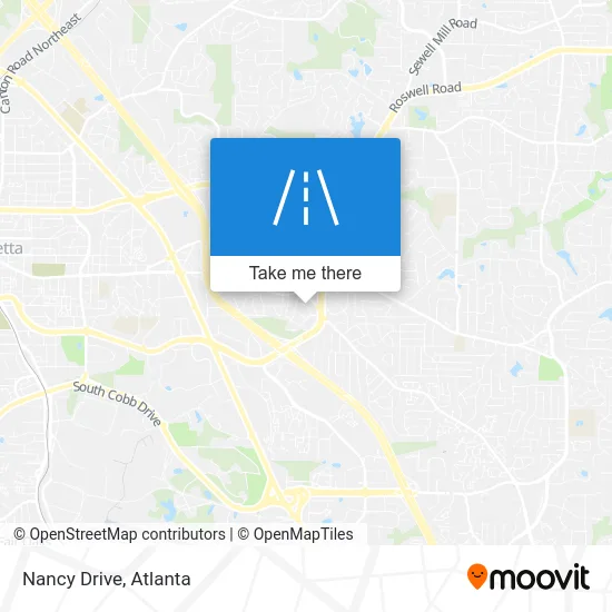 Nancy Drive map